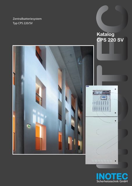 Katalog CPS 220 SV - INOTEC Sicherheitstechnik GmbH