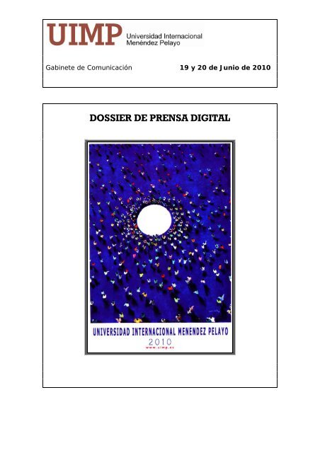 dossier de prensa digital - Universidad Internacional Menéndez ...