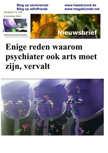 Enige reden waarom psychiater ook arts moet zijn vervalt