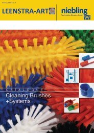 Niebling Cleaning Brushes & Systems