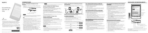 Sony PRS-T2 - PRS-T2 Guida di configurazione rapid Tedesco