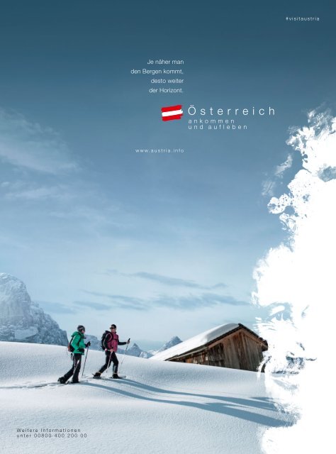 Österreich - Das Urlaubsjournal Winter 2015/16 - Deutsch