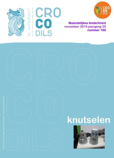 november 2015 kinderkrant knutselen