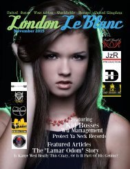 London Le'Blanc Volume 11