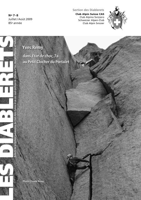 Yves Remy - Club Alpin Suisse - Section des Diablerets
