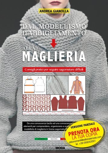 MANUALE MAGLIERIA TRICOT di Andrea Gianolla