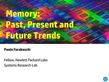 Memory Past Present and Future Trends