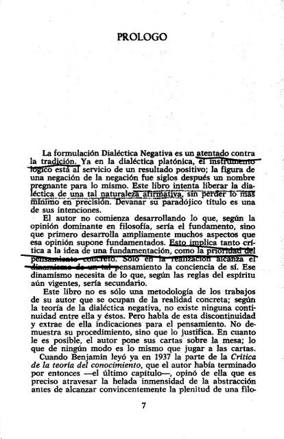 DIALÉCTICA NEGATIVA-ADORNO