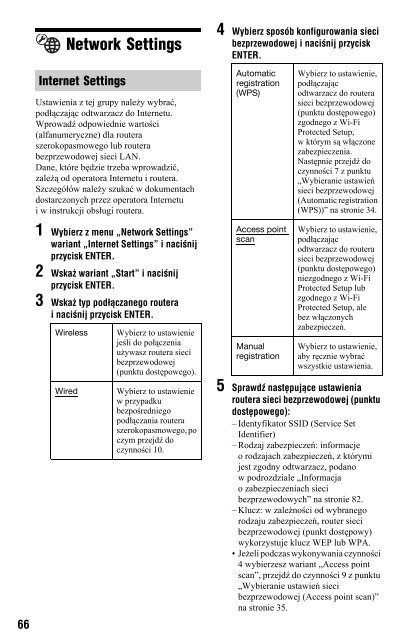 Sony BDP-S760 - BDP-S760 Istruzioni per l'uso Polacco