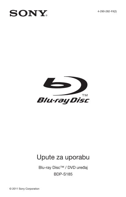 Sony BDP-S185 - BDP-S185 Istruzioni per l'uso Croato