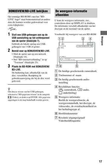 Sony BDP-S373 - BDP-S373 Istruzioni per l'uso Olandese
