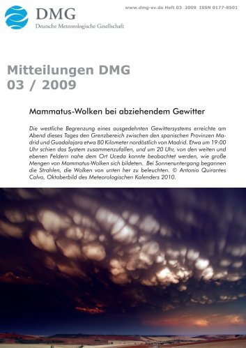 focus - Deutsche Meteorologische Gesellschaft eV (DMG)