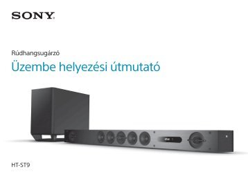 Sony HT-ST9 - HT-ST9 User's Guide Ungherese