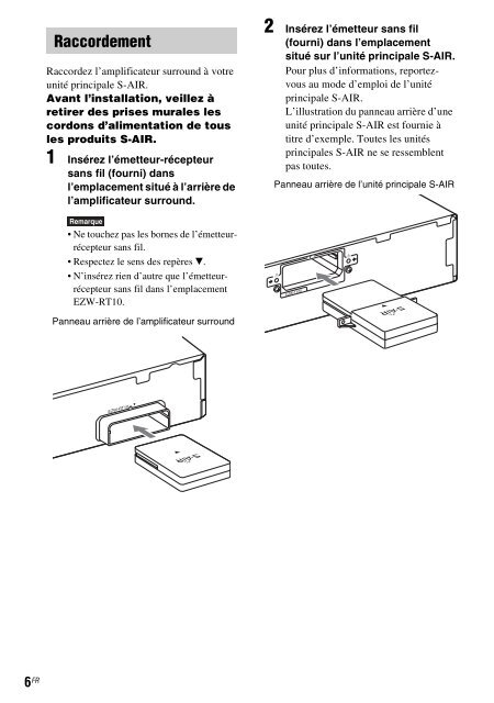 Sony WAHT-SA2 - WAHT-SA2 Istruzioni per l'uso Tedesco