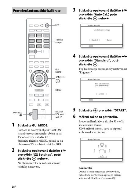 Sony STR-DH820 - STR-DH820 Istruzioni per l'uso Ceco