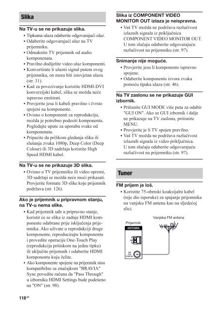 Sony STR-DN1020 - STR-DN1020 Istruzioni per l'uso Croato