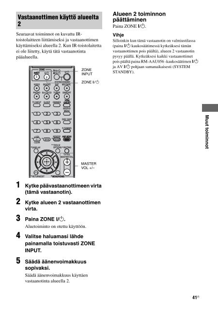 Sony STR-DA1500ES - STR-DA1500ES Istruzioni per l'uso Danese