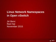 Linux Network Namespaces in Open vSwitch