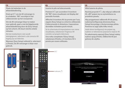 Sony STR-DN1040 - STR-DN1040 Guida di configurazione rapid Olandese