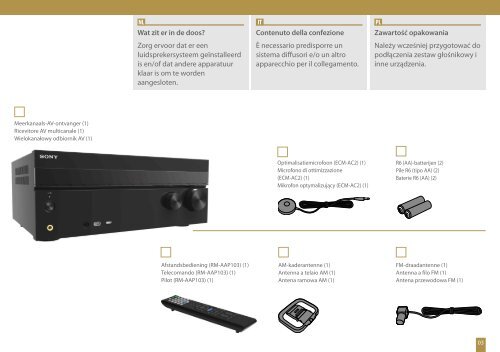 Sony STR-DN1040 - STR-DN1040 Guida di configurazione rapid Italiano