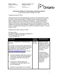 Can Pacific College - Particulars of Notice of Contravention and ...