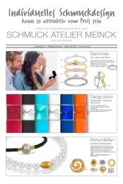 Schmuck Atelier Meinck Weihnacht 2015 - kann so attraktiv vom Preis sein