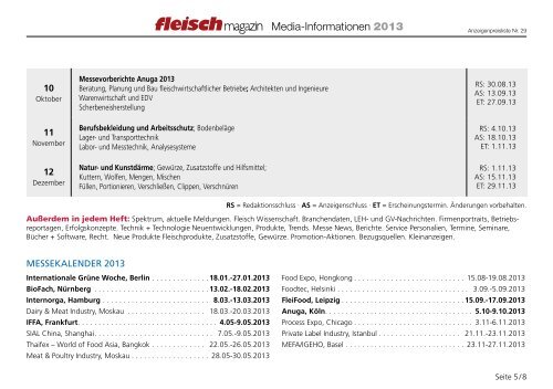 Mediadaten - beim SN-Fachpresse Verlag