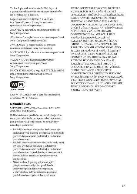 Sony STR-DN1030 - STR-DN1030 Istruzioni per l'uso Ceco