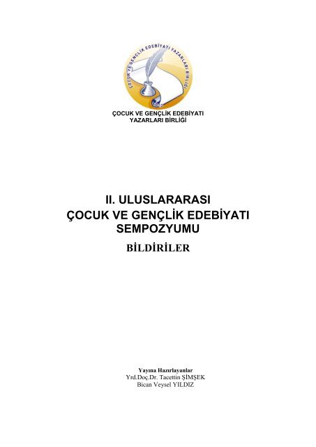 II ULUSLARARASI ÇOCUK VE GENÇLİK EDEBİYATI SEMPOZYUMU