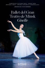 Ballet del Gran Teatro de Minsk Giselle