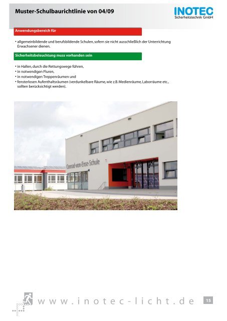 vde09.pdf, Seiten 1-14 - INOTEC Sicherheitstechnik GmbH