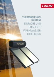 THERMOSIPHON- SYSTEM einfache und effiziente WarmWasser ...