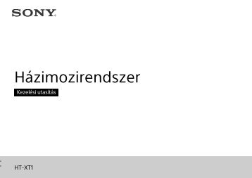 Sony HT-XT1 - HT-XT1 Istruzioni per l'uso Ungherese