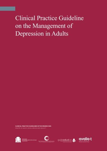 Clinical Practice Guideline on the Management of Depression in Adults