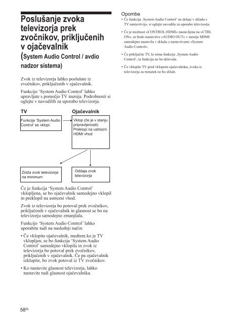 Sony STR-DH810 - STR-DH810 Istruzioni per l'uso Sloveno