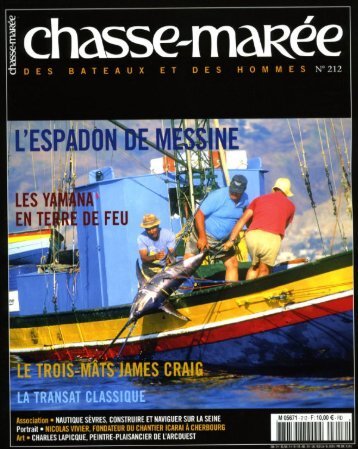 Pesca del pesce spada su Chasse-Maree