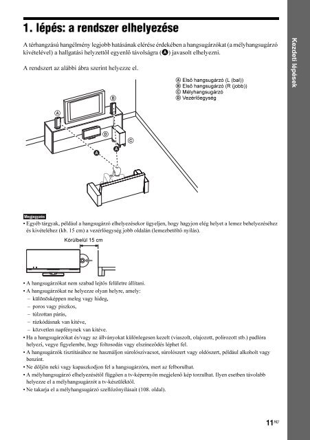 Sony DAV-F200 - DAV-F200 Istruzioni per l'uso Ungherese