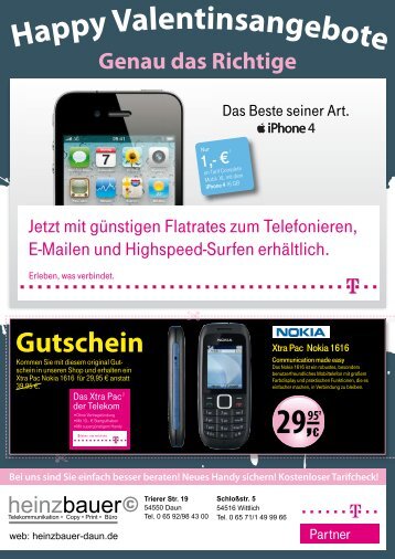 Alle Smartphones mit den neusten Telekom Tarifen - heinzbauer