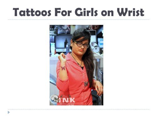 Tattoos For Girls on Wrist