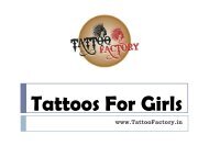 Tattoos For Girls