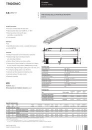 PCA T5 ECO lp xitec, 3 and 4x14/24 W - Tridonic