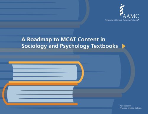 A Roadmap to MCAT Content in Sociology and Psychology Textbooks