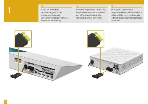 Sony BDV-N7100WL - BDV-N7100WL Guida di configurazione rapid Italiano