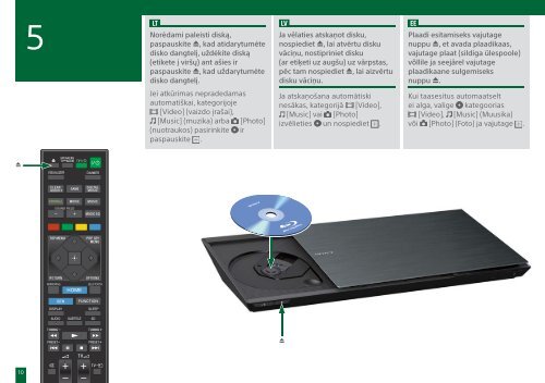 Sony BDV-NF7220 - BDV-NF7220 Guida di configurazione rapid Lettone