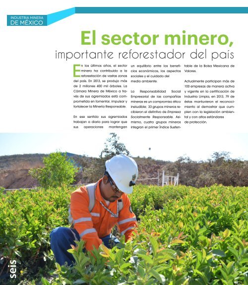 Suplemento Industria Minera de Mexico