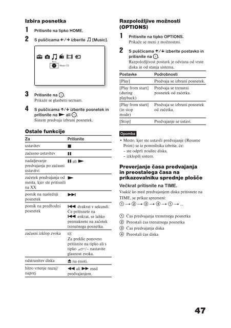 Sony BDV-E300 - BDV-E300 Istruzioni per l'uso Sloveno