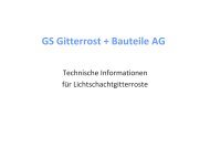 30 - GS Gitterrost + Bauteile AG
