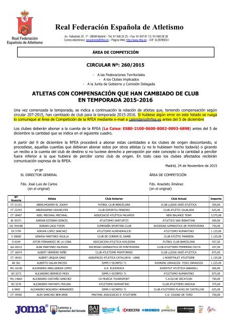 Real Federación Española de Atletismo