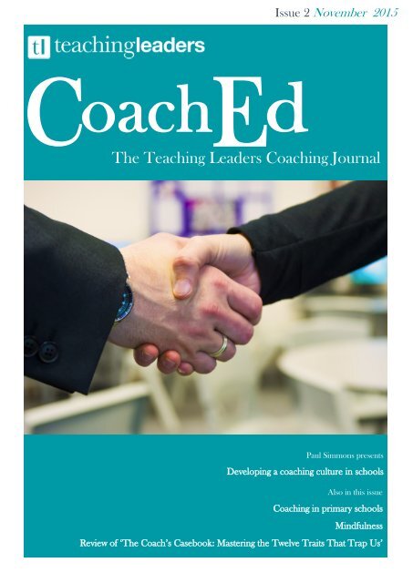 The Teaching Leaders Coaching Journal