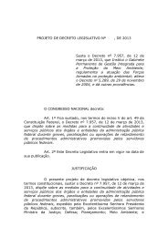 PROJETO DE DECRETO LEGISLATIVO NÂº , DE 2013 Susta o ...